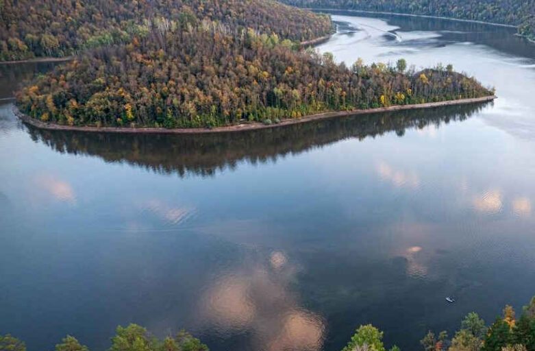 Остров Сакаска, Юмагузинское водохранилище, Башкирия