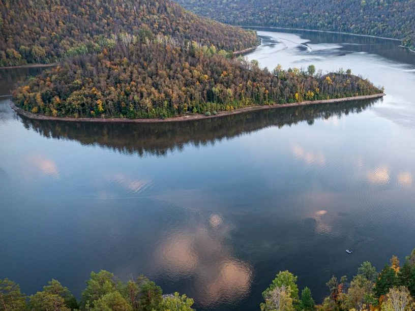 Остров Сакаска, Юмагузинское водохранилище, Башкирия