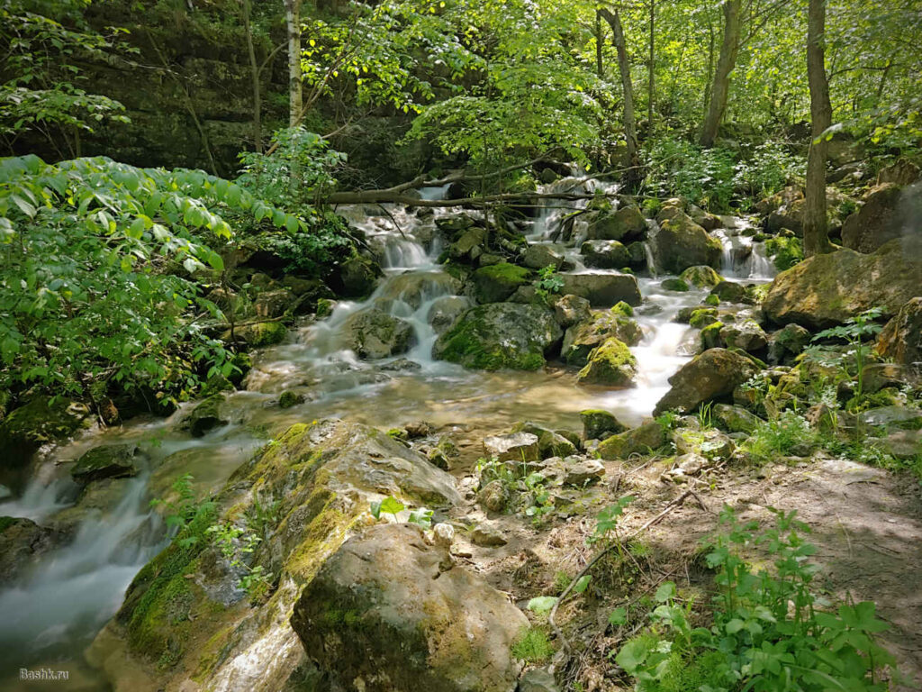 Водопад Климентий, Юмагузинское водохранилище, Башкортостан