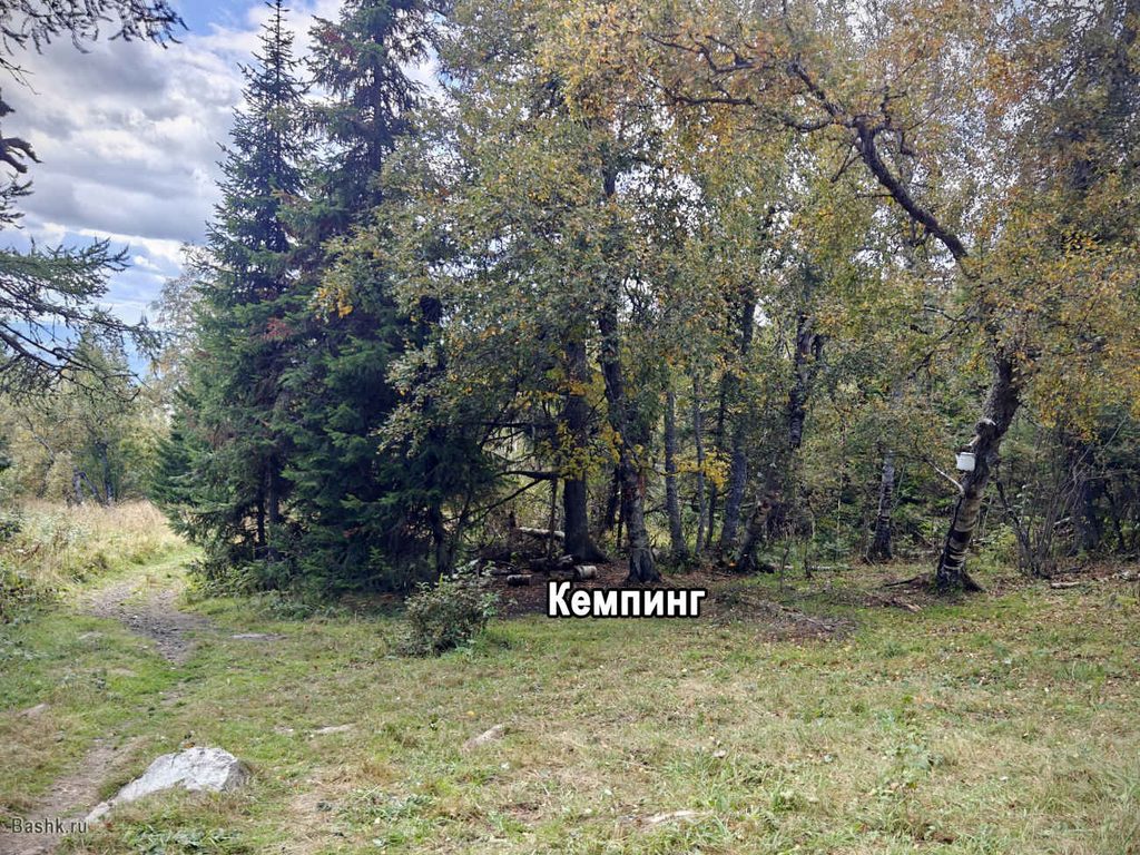 Кемпинг у вершины горы Кирель, Башкирия