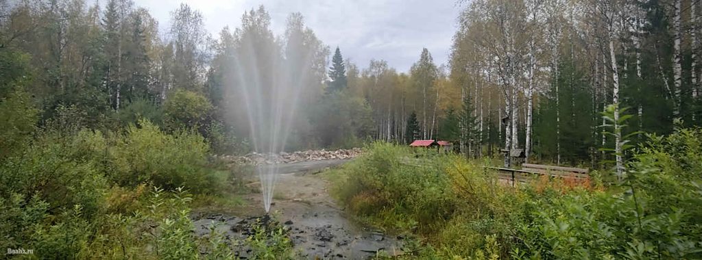 Зюраткульский фонтан, Челябинская область